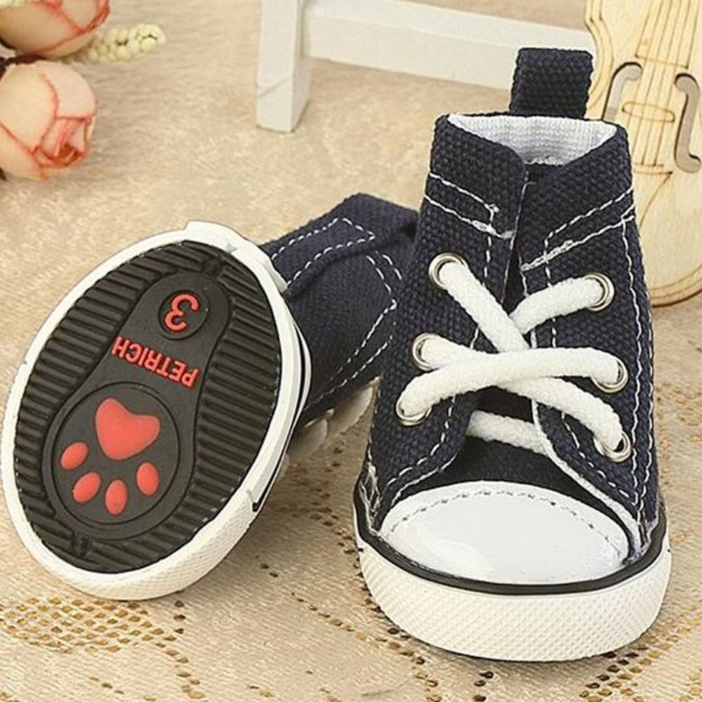 Small Dog Casual Non-slip Sports Boots Puppy Canvas Shoes (Dog and Cat) … - Picture 5 of 7